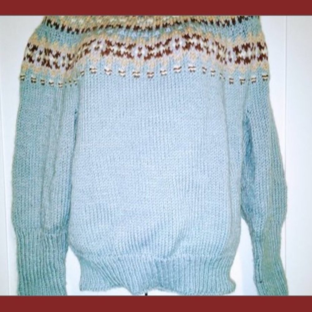 🧶 Hand Knit Sweater - NWOT